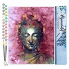 Image de Figured'Art Peinture par Numéro Adulte Bouddha précieux - Activité Manuelle Kit de Loisir Créatif DIY Numéro d'Art Complet - 40x50cm sans châssis en bois
