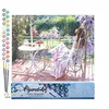 Image de Figured'Art Peinture par Numéro Adulte Repos au Jardin - Activité Manuelle Kit de Loisir Créatif DIY Numéro d'Art Complet - 40x50cm sans châssis en bois