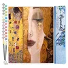 Image de Figured'Art Peinture par Numéro Adulte Gustav Klimt - Activité Manuelle Kit de Loisir Créatif DIY Numéro d'Art Complet - 40x50cm sans châssis en bois