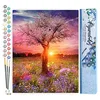 Image de Figured'Art Peinture par Numéro Adulte Arbre Corps de Femme - Activité Manuelle Kit de Loisir Créatif DIY Numéro d'Art Complet - 40x50cm sans châssis en bois