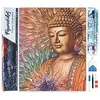 Image de Figured’Art Diamond Painting Broderie Diamant 40x50cm Toile Entière Roulée avec Strass Perles Carrés - Bouddha - Kit Complet 5D DIY Activité Manuelle Loisirs Créatifs Adultes
