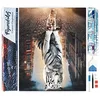 Image de Figured’Art Diamond Painting Broderie Diamant 40x50cm Toile Entière Roulée avec Strass Perles Carrés - Chat Reflet dans la Ville - Kit Complet Animaux 5D DIY Activité Manuelle Loisirs Créatifs Adultes