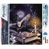 Image de Figured’Art Diamond Painting Broderie Diamant 40x50cm Toile Entière Roulée avec Strass Perles Carrés - Chouette dans la Nuit - Kit Complet Animaux 5D DIY Activité Manuelle Loisirs Créatifs Adultes