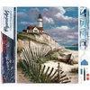 Image de Figured’Art Diamond Painting Broderie Diamant 40x50cm Toile Entière Roulée avec Strass Perles Carrés - Bord de Mer - Kit Complet 5D DIY Activité Manuelle Loisirs Créatifs Adultes