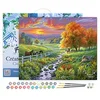 Image de Figured'Art Peinture par Numéro Adulte avec Cadre Prairie ensoleillée - Activité Manuelle Kit de Loisir Créatif DIY Numéro d'Art Complet - 40x50cm toile tendue sur châssis