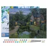 Image de Figured'Art Peinture par Numéro Adulte avec Cadre Havre de paix lumineux - Activité Manuelle Kit de Loisir Créatif DIY Numéro d'Art Complet - 40x50cm toile tendue sur châssis