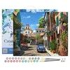 Image de Figured'Art Peinture par Numéro Adulte avec Cadre Ruelle et 2 CV - Activité Manuelle Kit de Loisir Créatif DIY Numéro d'art Complet - 40x50cm Toile tendue sur châssis