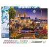 Image de Figured'Art Peinture par Numéro Adulte avec Cadre - 40x50cm Toile tendue sur Châssis - Kit Loisir Créatif Détente - Déco DIY - Notre-Dame Etoilée