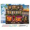 Image de Figured'Art Peinture par Numéro Adulte avec Cadre Au chapeau rouge - Activité Manuelle Kit de Loisir Créatif DIY Numéro d'Art Complet - 40x50cm toile tendue sur châssis