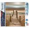 Image de Figured’Art Diamond Painting Broderie Diamant 40x50cm Toile Entière Roulée avec Strass Perles Carrés - Zénitude à la Plage - Kit Complet 5D DIY Activité Manuelle Loisirs Créatifs Adultes