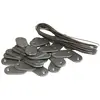 Image de Maillestore Kit de Fixation Brise-Vue - Lot de 5 Kits (26 pastilles + 4m de Fil par kit) Gris Clair Lot de 5 Kits