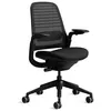 Image de Chaise de Bureau Steelcase Series 1 Noir en occasion ou reconditionné