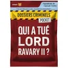 Image de Dossiers Criminels Pocket - Qui a tué Lord Ravary II ? Meurtre dans le monde des courses hippiques - Jeu d'enquête en cartes - Jeu de voyage et de poche - Cadeau famille et amis - 1-6 Joueurs - 45 min