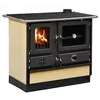 Image de INTERSTOVES - Cuisinière à bois Magnum Thermo MBS en fonte | bouilleur sortie côté droit - Beige