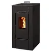 Image de INTERSTOVES - Poêle à granules GIOIA 9 Etanche - Noir