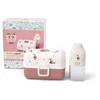 Image de monbento - Coffret Cadeau Enfant - avec Lunch box MB Tresor Fox, Gourde Enfant MB Positive S - Idée Cadeau pour Enfant Pratique pour L'école - Renard