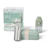 Image de Monbento - Coffret cadeau avec boîte à déjeuner MB Foodie Raccoon, Gourde MB Positive S et Couverture Pocket Color pour enfants