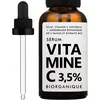 Image de Sérum Visage VITAMINE C | 100% naturel | Avec Huiles de Jojoba BIO + Rose musquée BIO/Extraits de Réglisse BIO + Guimauve BIO | Teint éclatant/uniforme + Anti-Taches + Elasticité | 30ml/9 ingrédients