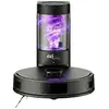 Image de Robot aspirateur laveur - EZICLEAN AirFlow MAX - LIDAR connecté avec base de vidage - 15 000 Pa - 2 L - 160 min - Noir