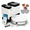 Image de EZICLEAN Robot aspirateur Laveur connecté All in One Z12 Ultra