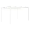 Image de sweeek - Toile de Toit écrue pour tonnelle 3x4m Isla - Toile de Rechange pergola. Toile de Remplacement