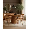 Image de UNIQKA - Osaka - Chaise en Teck Massif - Couleur Naturel - Longueur cm - Profondeur cm - Hauteur 79 cm - Bois Authentique, Durable et de Haute qualité
