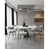 Image de UNIQKA - Agda - Chaise en Tissu et Pieds métal - Couleur Taupe - Longueur cm - Profondeur cm - Hauteur 75 cm - Bois Authentique, Durable et de Haute qualité