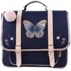 Image de ANONYM Cartable Glitter Butterfly 38 cm 2 compartiments bleu marine