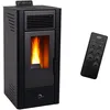 Image de Poêle à granulés étanche Anita 11,6 kW Noir Sannover
