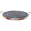 Image de Plancha Ronde en Pierre Ollaire - Cuisson Saine - Antiadhesive - Antibacteriene - (37 cm  )