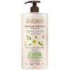 Image de EVOLUDERM - Masque Cheveux Hydratant Monoï à la Folie - 1000 ml - 99% d'Origine Naturelle - Végan - Fabrication Française