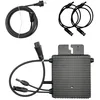 Image de Pack Hoymiles HMS-500W-1T Micro-onduleur 500W   WiFi & Bluetooth   pour 1 Panneau + Câble AC HMS 5m + 2 Rallonges Staubli MC4 1m