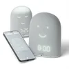 Image de REMI - Babyphone + Réveil Enfant pour Apprendre à Dormir Plus - Suivi du Sommeil - Veilleuse - Boite à Histoires (Gris Nuage)