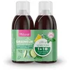 Image de Draineur Ultra | Lot de 2 Flacons de 500 ml | Affine la Silhouette | Laboratoire Milical (Menthe - Citron - Concombre)