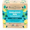 Image de BeauTerra - Shampoing Solide pour Cheveux Gras, 75g - à l'Argile Verte et Huile d'Amande Douce - Shampoing Fabriqué en France - Eco-conçu et Zero Déchet