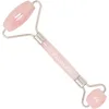 Image de ROLL ON JADE - Rouleau Masseur Visage Anti- Age Quartz Rose brut 100% Naturel - Lifting Naturel, apaise les Peaux Sèches draine, stimule, lisse la peau
