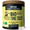 Image de Les Bio Frères - Biotine Vitamine B8 Naturelle 400 µg, 800% des AR - Cheveux Forts et Ongles Résistants - Peau Saine et Vitalité - 120 Comprimés - Cure 4 Mois - Fabriqué en France
