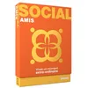 Image de SAVANA Social Amis   Jeu de société | Jeu de Cartes de Conversation | 120 Questions | 30 activités incluses | Jeu de Voyage et de Poche | 2 à 6 Joueurs