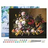 Image de Figured'Art Peinture par Numéro Adulte avec Cadre Fleurs et Fruits - Severin Roesen - Activité Manuelle Kit de Loisir Créatif DIY Numéro d'Art Complet - 40x50cm toile tendue sur châssis