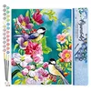 Image de Figured'Art Peinture par Numéro Adulte Jolis oiseaux au printemps - Activité Manuelle Kit de Loisir Créatif DIY Numéro d'Art Complet - 40x50cm sans châssis en bois