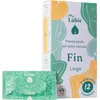 Image de MY LUBIE - 12 Préservatifs Grande Taille Ultra Fins - Lubrifiés, Vegan, Équitables et Sains - Préservatifs XL 57mm - Sensations Naturelles et Solidité - Qualité premium