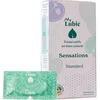 Image de MY LUBIE - 12 Préservatifs Fins - Perlés & Nervurés, Vegan et Sains - Taille Standard 54mm - Sensations Décuplées et Solidité - Qualité Premium (Standard)