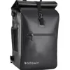 Image de Sac de vélo pour porte-bagages 4 en 1 - Sac à dos de vélo - Sac à bandoulière - Sacoche de vélo - 100 % imperméable et réfléchissant - Avec compartiment amovible pour ordinateur portable. Compatible v
