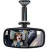 Image de EZI MIRROR CLIP - Rétroviseur à clipser sur rétroviseur avant, ajustable, en plastique recyclé, pour surveiller les sièges arrière sans détourner les yeux de la route