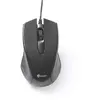 Image de HEDEN Souris Filaire 1200 DPI Connexion USB - Ultra-Léger Ambidextre - Compatible avec PC/Mac - Noir