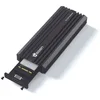 Image de Heden Boitier Externe SSD M2 - Double Interface NVMe+Sata - USB 3.2 - câble USB C - USB C/A Inclus - Tout en alu