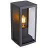 Image de V-TAC VT-837 Applique murale (1* E27) Verre noir mat clair