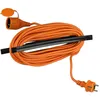 Image de V-TAC VT-3002-15 Câble d'extension de jardin fiche et prise allemande 16A EU standard couleur orange 15 mètres IP44 - sku 8816