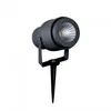 Image de V-TAC VT-857 Spike 12W Spot LED COB Jardin Gris IP65 Blanc Chaud 3000K - SKU 217550