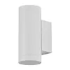 Image de V-tac VT-11015 Applique murale extérieure Up/Down - GU10 - Aluminium - Blanc - IP44